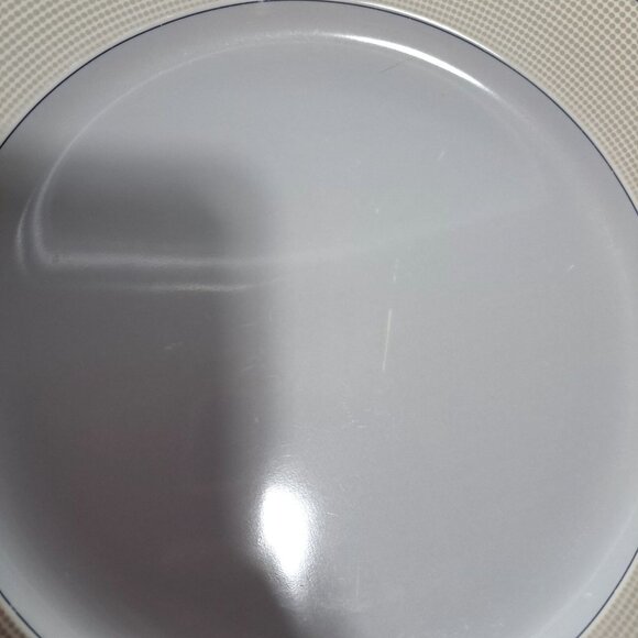 Mikasa Silver Jewels 12" Chop Plate Fine China White Silver Elegant Design - Picture 6 of 7